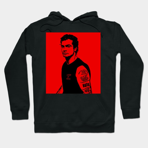 henry rollins Hoodie by oryan80